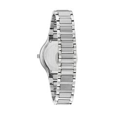 Женские часы из нержавеющей стали с бриллиантами — 96R231 Bulova