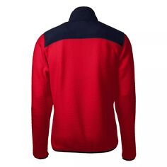 Мужская флисовая куртка Cascade Eco Sherpa больших и высоких размеров Cutter &amp; Buck, красный