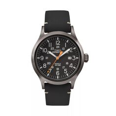 Мужские кожаные часы Expedition Scout — TW4B019009J Timex