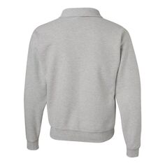 Толстовка с кадетским воротником Super Sweats NuBlend с молнией в четверть JERZEES