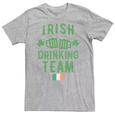 Мужская пивная кружка Irish Drinking Team Футболка Cheers St. Paddy&apos;s Licensed Character
