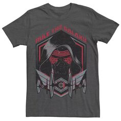 Мужская футболка с рисунком The Force Awakens Kylo Ren Rule The Galaxy Star Wars