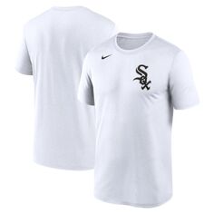 Мужская белая футболка Chicago White Sox New Legend с надписью Nike