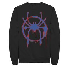 Мужской свитшот с логотипом Into The Spider-Verse Spray Paint Marvel