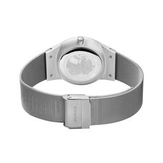 Классические мужские часы с миланским ремешком Day Date BERING, серый