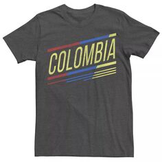 Мужская футболка с логотипом в косую полоску Gonzales Colombia Licensed Character