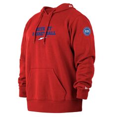 Мужской красный пуловер с капюшоном Detroit Pistons City Edition 2021/22 Big &amp; Tall New Era