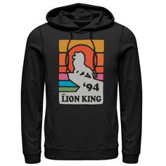Мужская худи Disney King Lion King Vintage Pride &apos;94 Rainbow Roar Licensed Character