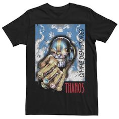 Мужская футболка с плакатом Thanos Homage Marvel