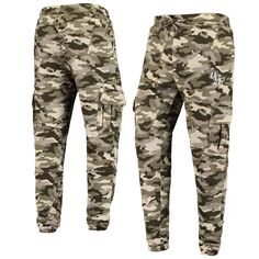 Мужские камуфляжные флисовые брюки UCF Knights OHT Military Appreciation Code Colosseum