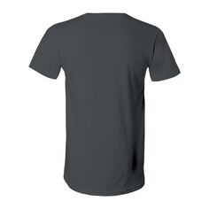 Трикотажная футболка BELLA + CANVAS с V-образным вырезом Bella+Canvas, темно-серый