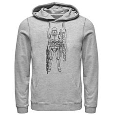 Мужской пуловер с капюшоном «Звездные войны: Скайуокер. Восхождение Первого ордена ситхов» Licensed Character