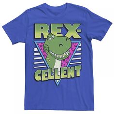 Мужская футболка с портретом «История игрушек 4» в стиле ретро «Rex-cellent» Disney / Pixar