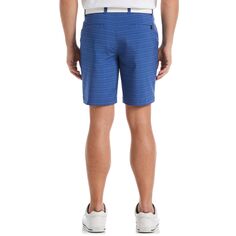 Мужские шорты для гольфа с плоским передом и горизонтальным принтом Grand Slam