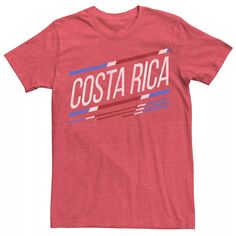 Мужская футболка Gonzales Costa Rica с косой полоской Licensed Character