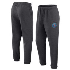 Мужские фирменные спортивные штаны Heather Charcoal Paris Saint-Germain From Tracking Sweatpants Fanatics