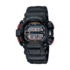 Мужские часы G-Shock Mudman с цифровым хронографом — G9000-1V Casio