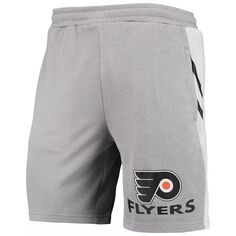 Мужские спортивные серые шорты Concepts Philadelphia Flyers Stature Jam