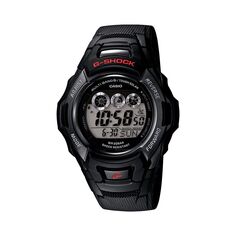 Мужские часы G-Shock Tough Solar Atomic с цифровым хронографом — GWM530A-1 Casio