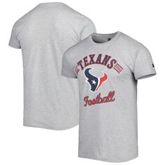 Мужская серая футболка с принтом Houston Texans Prime Time Starter