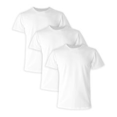 Комплект из 3 эластичных футболок-майок Big &amp; Tall Ultimate Big Man Hanes