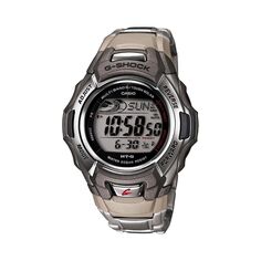 Мужские часы Casio G-Shock Tough Solar Atomic с цифровым хронографом из нержавеющей стали — MTGM900DA-8 Relic by Fossil
