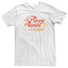 Мужская винтажная футболка с логотипом «История игрушек» Pizza Planet Disney / Pixar