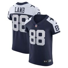 Мужская темно-синяя майка CeeDee Lamb Dallas Cowboys Alternate Vapor Elite Nike