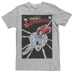 Мужская футболка с плакатом и обложкой комикса «Супермен № 32» DC Comics