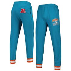 Мужские флисовые спортивные брюки Aqua Miami Dolphins Blitz Starter