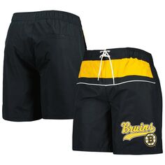 Мужские черные шорты для волейбола для фристайла Boston Bruins Starter