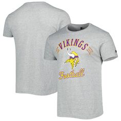 Мужская серая футболка с принтом Minnesota Vikings Prime Time Starter