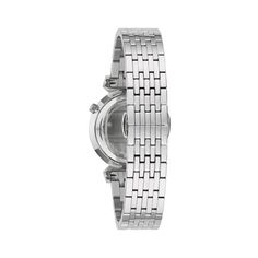 Женские часы из нержавеющей стали с бриллиантами - 96P216 Bulova