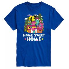 Домашняя футболка Encanto от Big &amp; Tall Disney License, синий