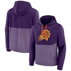 Мужская фиолетовая толстовка с капюшоном Phoenix Suns Winter Camp с фирменным логотипом Fanatics