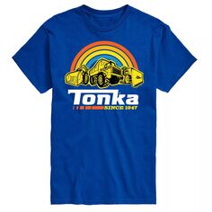Футболка Big &amp; Tall Rainbow с рисунком 47 Tonka, синий