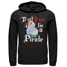 Мужская толстовка с капюшоном Peter Pan Trust Smee I’m A Pirate Salute Disney