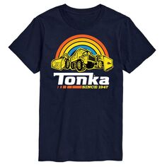 Футболка Big &amp; Tall Rainbow с рисунком 47 Tonka, синий