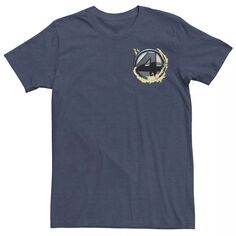 Мужская футболка с логотипом Marvel Fantastic Four On Fire и левым нагрудным карманом Licensed Character