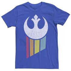 Мужская футболка Rebel Rainbow с логотипом Star Wars