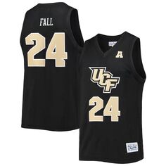 Мужская оригинальная ретро-брендовая футболка Tacko Fall Black UCF Knights Alumni памятная классическая баскетбольная майка