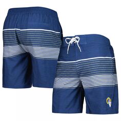 Мужские спортивные шорты для плавания Carl Banks Royal Los Angeles Rams Coastline Volley G-III