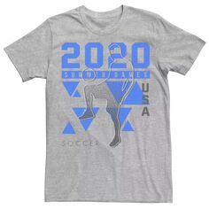 Мужская футбольная футболка Летних игр 2020 года в США Licensed Character