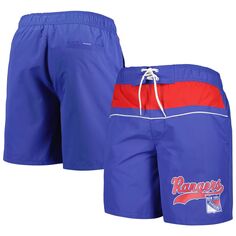 Мужские синие шорты для плавания волейбол для фристайла New York Rangers Starter