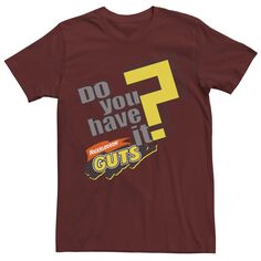 Мужская винтажная футболка с логотипом и графическим рисунком Guts Do You Have It Nickelodeon