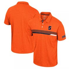 Мужская футболка-поло Orange Syracuse Orange No Issueo Colosseum