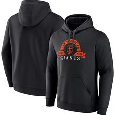 Мужской черный пуловер с капюшоном с логотипом San Francisco Giants Big &amp; Tall Fanatics