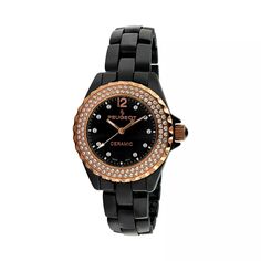 Женские часы с кристаллами — PS4892BR Peugeot