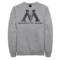 Мужской флисовый пуловер с логотипом Министерства Магии и графикой Harry Potter