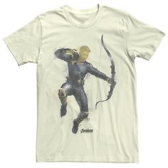 Мужская футболка с аэрозольной краской Avengers Endgame Haweye Marvel